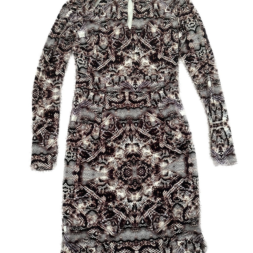 Jennifer Lopez Snakeprint Dress